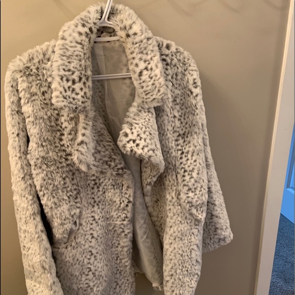 RAGA Jackets & Blazers - Raga Snow Leopard Coat